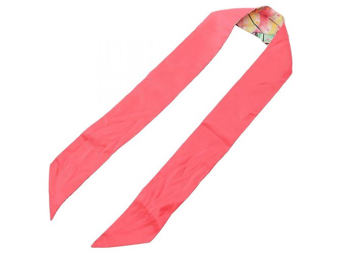 Twilly Plumetic Hermès Rosa Multicolore - vista 3