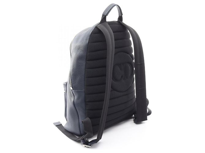 Christian Dior Zaino/Borsa a mano Dior Homme Atelier Blu navy - vista 2