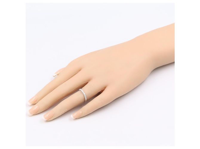 Autre Marque Anello Tiffany & Co. Forever Band in platino con diamanti Argento - vista 9