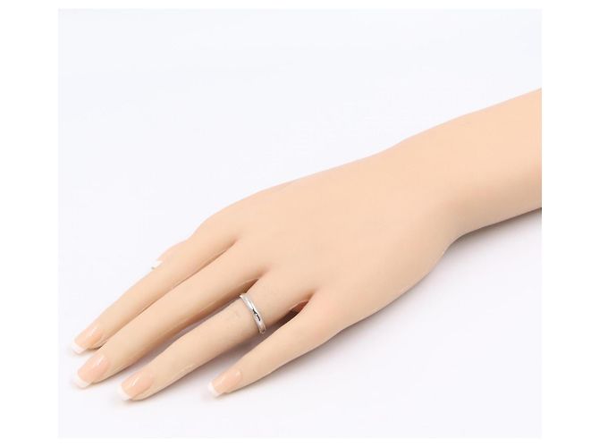 Autre Marque Tiffany & Co. Milgrain Ring aus Platin Silber - Ansicht 6