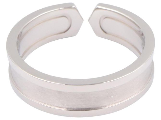 Cartier C2 Bandring aus 18K Weißgold Silber - Ansicht 3