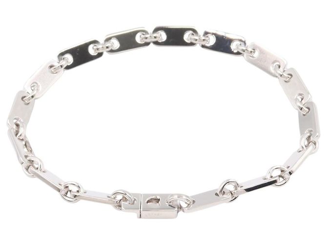 Pulseira Cartier Fidelity com pingente de coração e chave Prata - vista 2