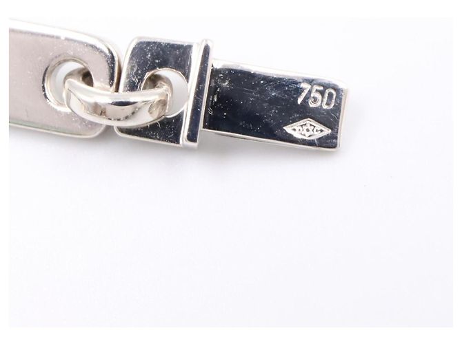 Pulseira Cartier Fidelity com pingente de coração e chave Prata - vista 4