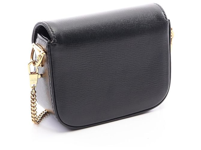 Borsa Gucci Horsebit 1955 Nano Nero - vista 2