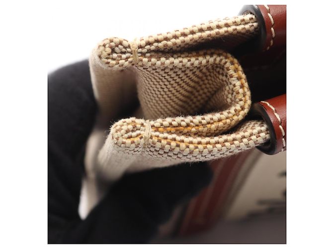 Borsa Chloé Woody Small Marrone Crudo - vista 6
