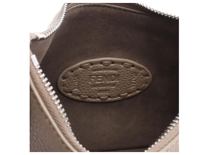 Borsa a mano Fendi Fendessence Selleria Small Beige - vista 4