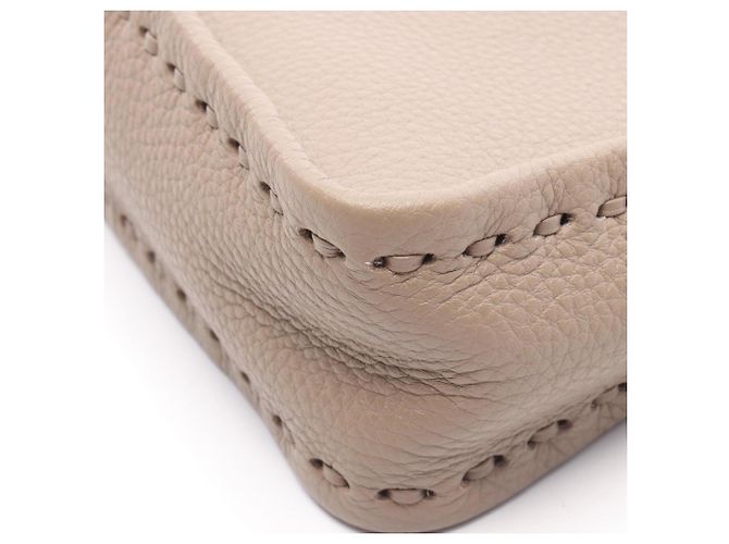 Borsa a mano Fendi Fendessence Selleria Small Beige - vista 5