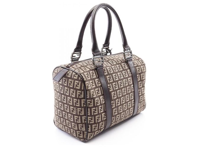 Borsa Fendi Zucchino in marrone - vista 2