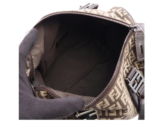 Borsa Fendi Zucchino in marrone - vista 3