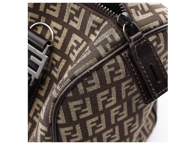 Borsa Fendi Zucchino in marrone - vista 5