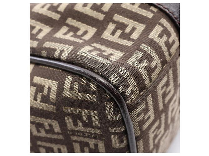Borsa Fendi Zucchino in marrone - vista 6