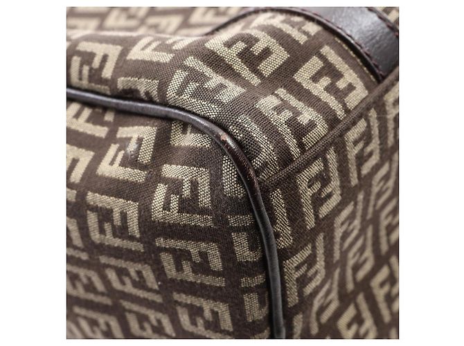 Borsa Fendi Zucchino in marrone - vista 7