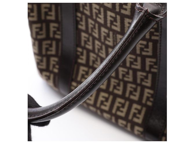 Borsa Fendi Zucchino in marrone - vista 8