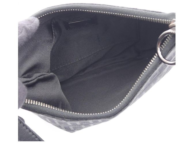 Borsa Fendi Zucchino Nero - vista 3