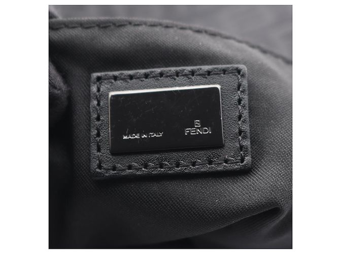 Borsa Fendi Zucchino Nero - vista 4