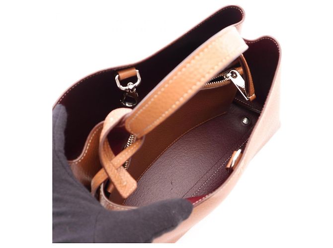 Borsa a mano 2-Way Tod's T-Timeless Micro Marrone - vista 3