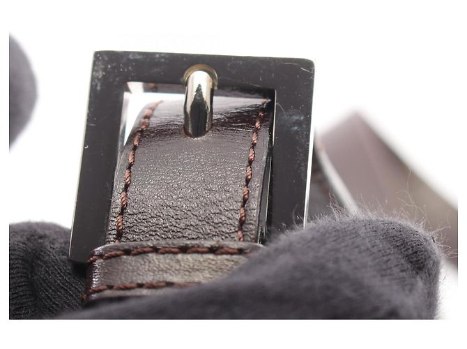 Borsa a tracolla Fendi Zucca Marrone Nero - vista 10