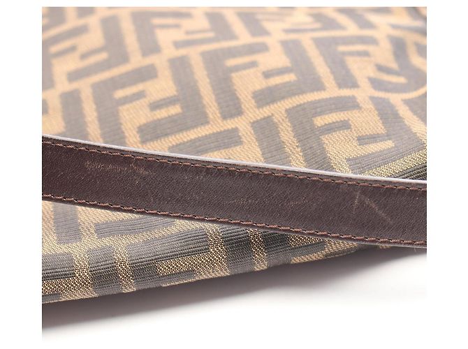 Borsa a tracolla Fendi Zucca Marrone Nero - vista 8