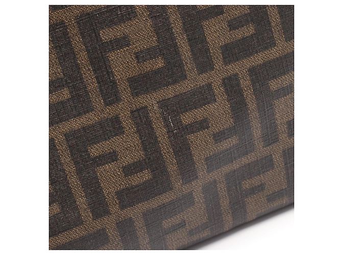 Borsa a tracolla Fendi Zucca Marrone Nero - vista 6