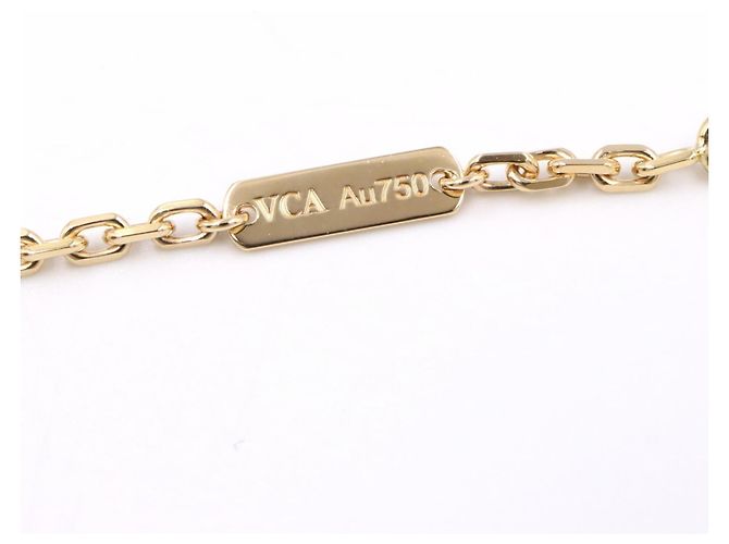 Colar Byzantine Alhambra Van Cleef & Arpels Dourado - vista 3