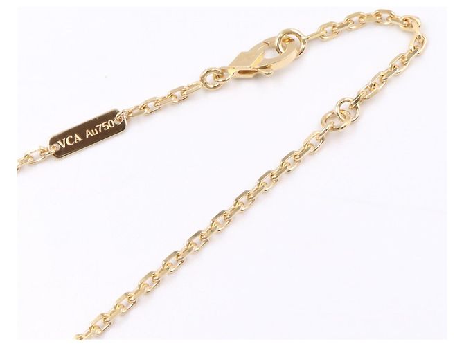 Colar Byzantine Alhambra Van Cleef & Arpels Dourado - vista 4