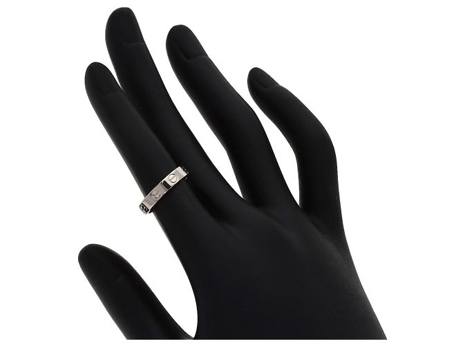 Anello Mini Love Cartier in oro bianco 18K - vista 5