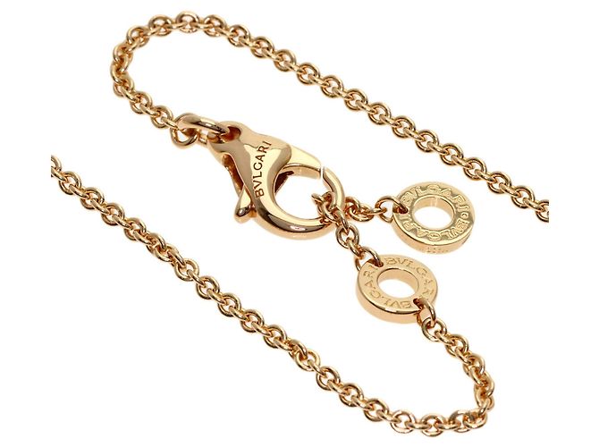 Bulgari Collar BVLGARI Openwork de diamantes en oro rosa de 18K - vista 3