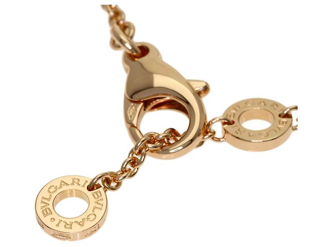 Bulgari Collar BVLGARI Openwork de diamantes en oro rosa de 18K - vista 4