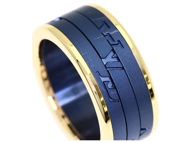 Anello a Fascia Louis Vuitton in Oro Giallo 18K - vista 11