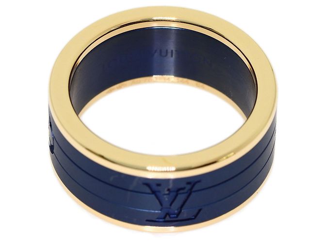 Anello a Fascia Louis Vuitton in Oro Giallo 18K - vista 4