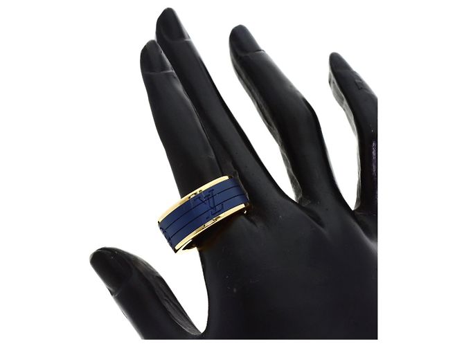 Anello a Fascia Louis Vuitton in Oro Giallo 18K - vista 7