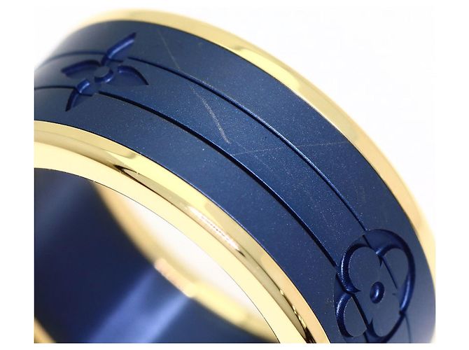 Anello a Fascia Louis Vuitton in Oro Giallo 18K - vista 9