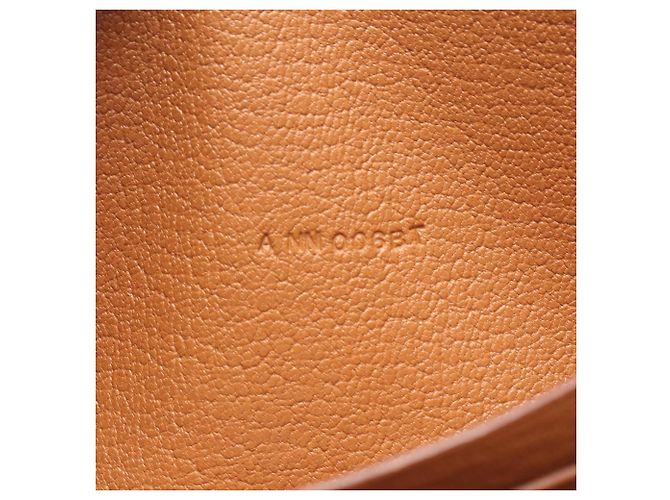 Hermès Cartera redonda bordada Hermes Azap Long Classic Castaño Multicolor - vista 5