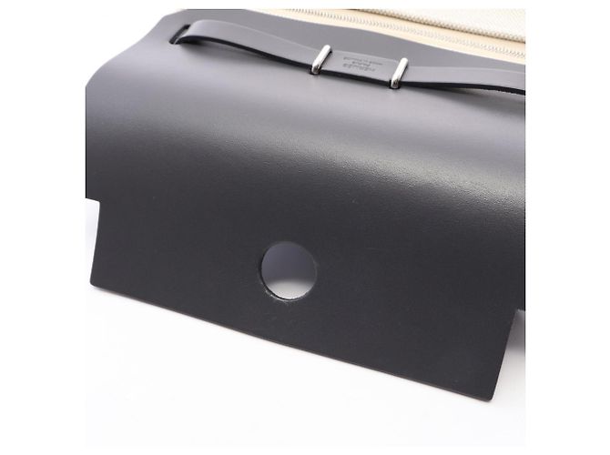 Hermès Borsa a tracolla Hermes Herbag Zip Mini Marrone Grigio Crudo - vista 9