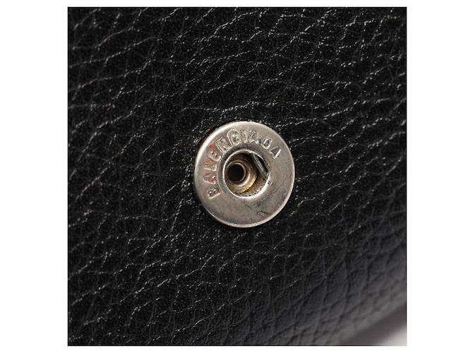 Borsa a tracolla Balenciaga Logo Nero - vista 10