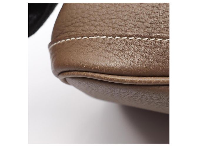 Hermès Borsa Tote Hermes Garden Party TPM Taupe - vista 7