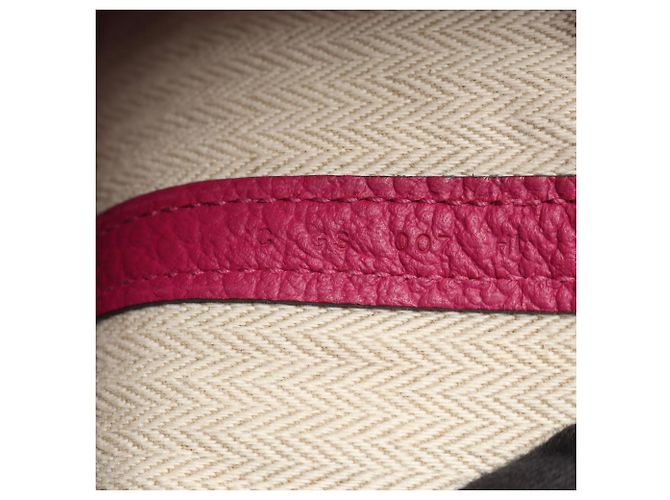 Hermès Borsa Tote Hermes Garden Party TPM in Rose Purple Rosa Porpora - vista 5