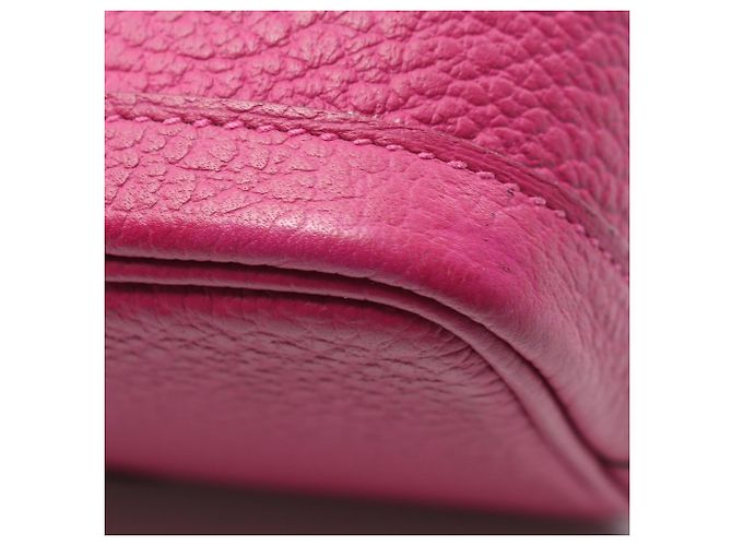 Hermès Borsa Tote Hermes Garden Party TPM in Rose Purple Rosa Porpora - vista 8