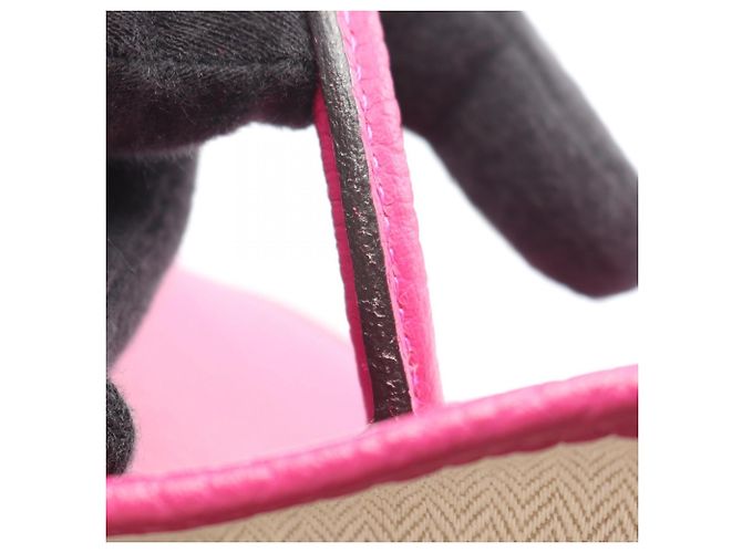 Hermès Borsa Tote Hermes Garden Party TPM in Rose Purple Rosa Porpora - vista 9