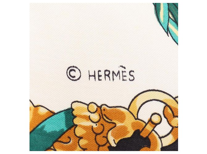 Hermès Foulard Hermes Carre 90 Hommage A Charles Garnier Marrone Nero Multicolore - vista 2