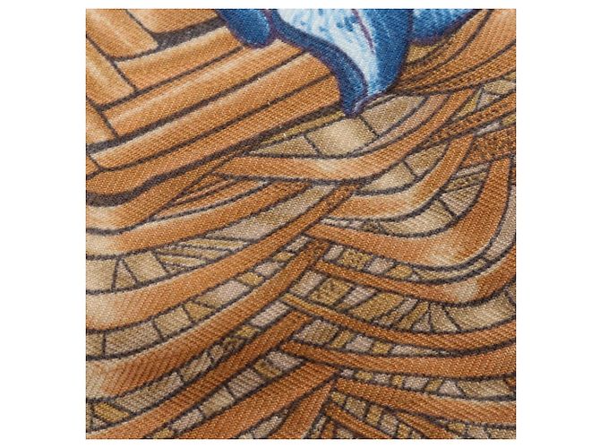 Hermès Hermes Carre Geant 140 Passiflores Schal Pink Mehrfarben - Ansicht 9