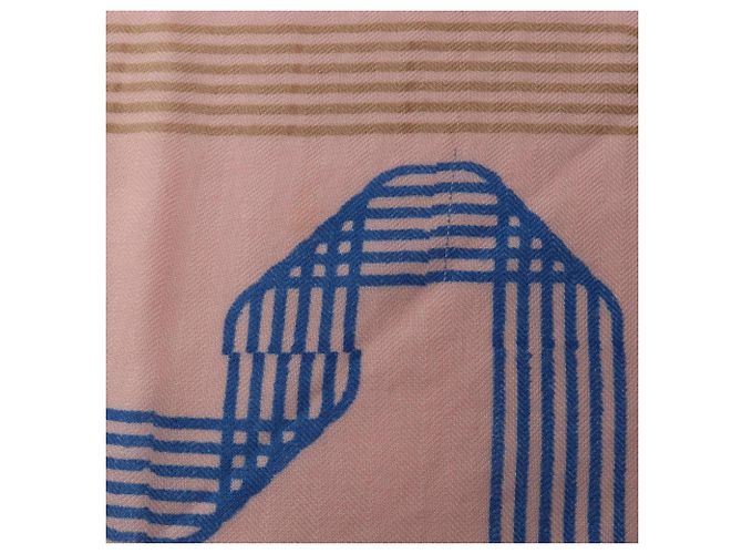 Hermès Hermes Carre Geant 140 Rubans Scarf Pink White Multiple colors - view 5