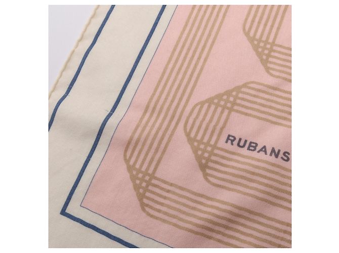 Hermès Hermes Carre Geant 140 Rubans Scarf Pink White Multiple colors - view 8