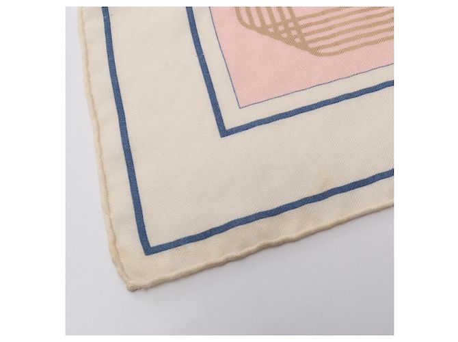 Hermès Hermes Carre Geant 140 Rubans Scarf Pink White Multiple colors - view 9
