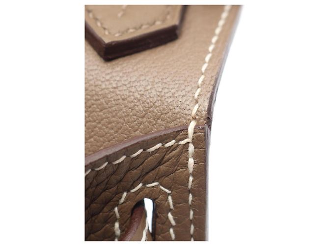 Hermès Hermes Jypsiere 28 Etoupe Schultertasche Taupe - Ansicht 6
