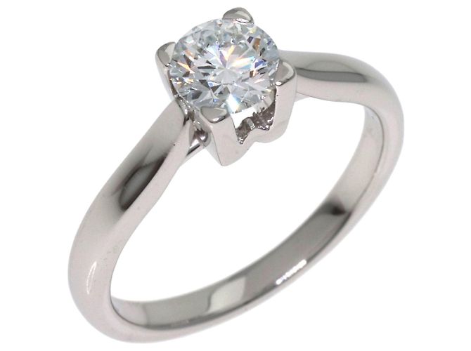 Anello Harry Winston HW Logo Diamanti - vista 2
