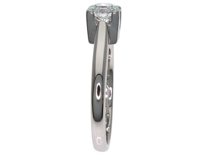 Anello Harry Winston HW Logo Diamanti - vista 3