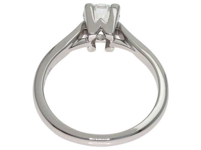 Anello Harry Winston HW Logo Diamanti - vista 4