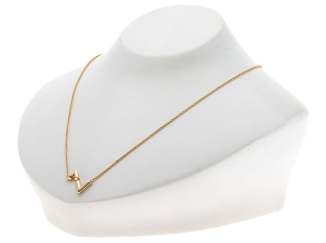 Collana Louis Vuitton Up Side Down in oro rosa 18K - vista 4
