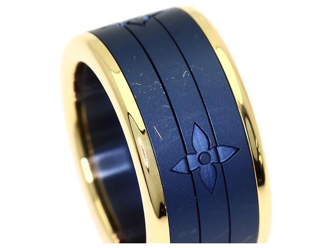Anillo Banda Louis Vuitton en Oro Amarillo 18K - vista 9